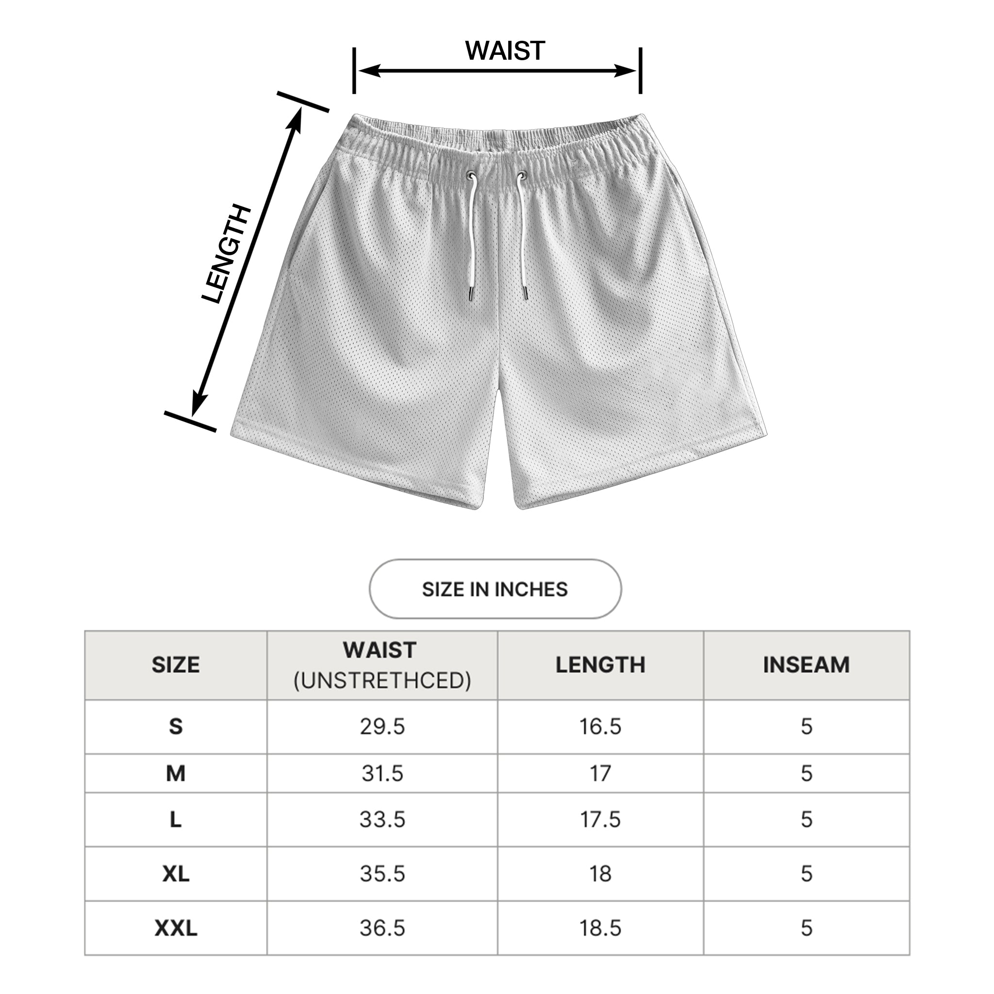 ESSENTIAL SHORTS 3 PACK