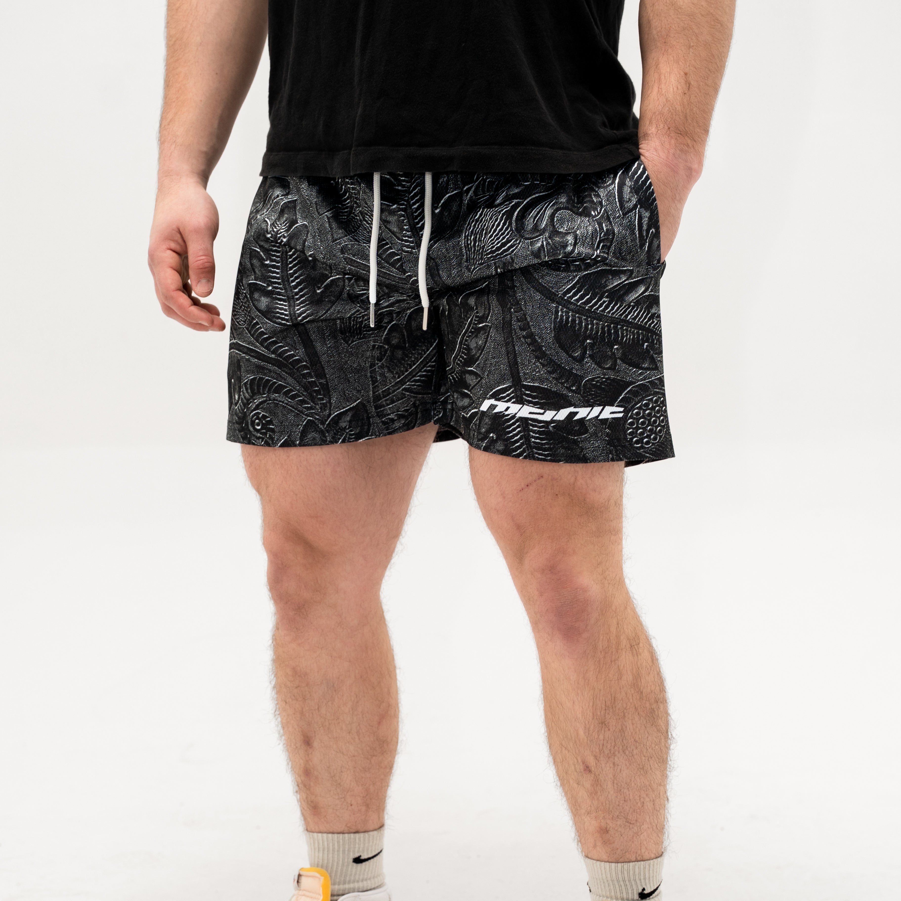 EMBOSSED SHORTS